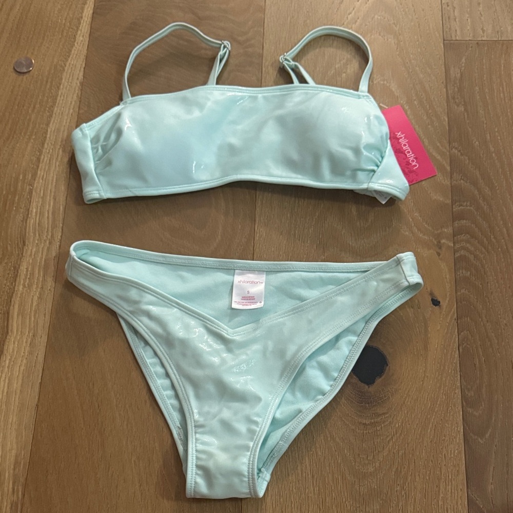 Xhilaration Kids Bikini Set in Aqua
